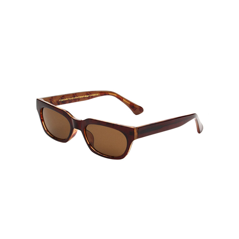 A. Kjærbede Bror solbriller - Demi Light Brown Tortoise - Bahne